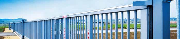 The Werra motorised tracked telescopic gate is synonymous with extremely high precision and quality. Very large opening widths can be realised even with limited back-up requirement!