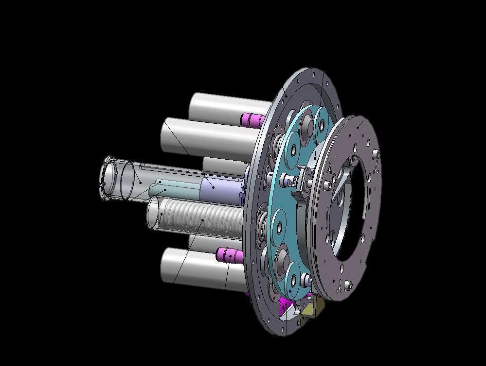 Preliminary separation and spinning system Rotational platform Platform MetNet Lander ring SSS base Rotation