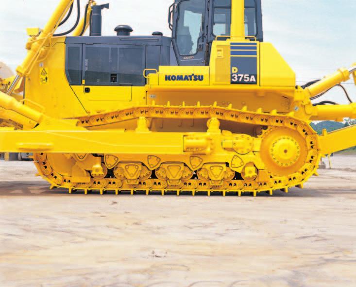 C RAWLER D OZER PRODUCTIVITY FEATURES Komatsu s new "ecot3" engines are designed to deliver optimum performance under the toughest of conditions, while meeting the latest environmental regulations.