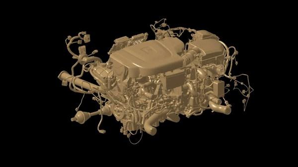 Engine encapsulation Figure 2.1: Engine encapsulation designed for Volvo S80.
