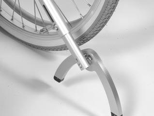 The rear wheel must not be removable when the button is not being pressed! 5 Accessories The wheelchair is designed as a modular assembly system.