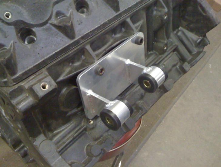 Step 1: Locate the motor mounts and loosely bolt them to the engine using the supplied 10mm allen head bolts.
