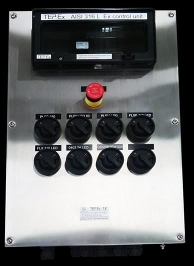 Control units Stainless steel AISI