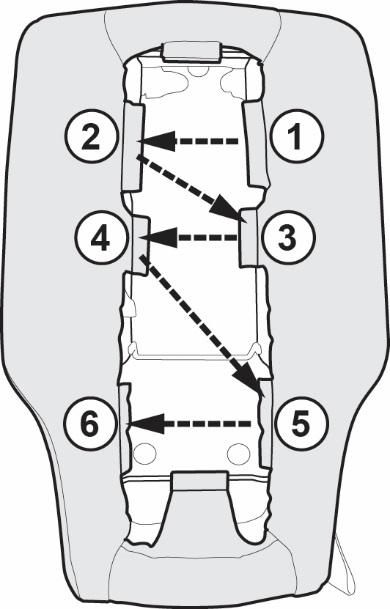 17. Install the J-clips
