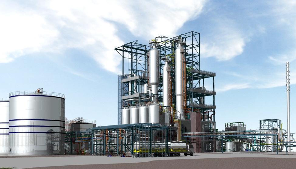 Forchem Oy - CTO distillation plant PLANT Location: Rauma, Finland World s largest