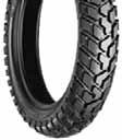 Self-cleaning tread blocks TW101- Front tire designed to offer strong traction in the mix of street and dual sport conditions.