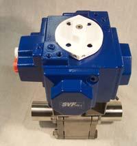 When a valve is fitted with a spring return actuator, the actuator is mounted to the valve in the Fail position.