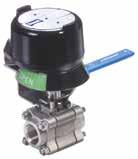 Special Service Ball Valves FM 1051 FM-Approved Electric Interlocking Valve (FM Figure 1051) Factory Mutual (FM)-Approved for positive shut-off and position indication for fuel light-off of oil or