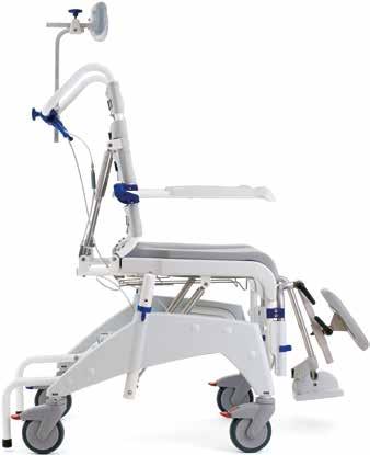 anti-tippers included Machine-washable tension adjustable backrest can be adjusted for the positioning of the spine.