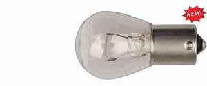 Minature Light Bulbs Clear Single Contact Base Type: Bayonet (BA15s) Useage: Turn & Brake Minature Light Bulbs Industrial # 7506 Amber Single Contact