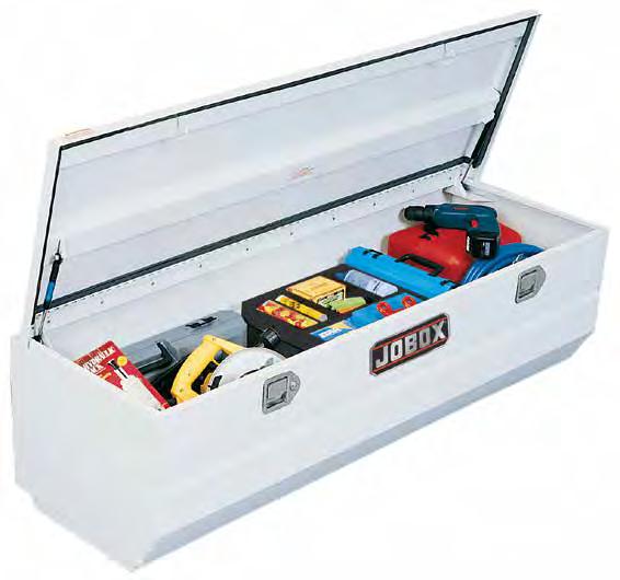 PROFESSIONAL HEAVY-DUTY STEEL CHEST For a clear rear view and maximum storage space, chests are the best choice. Our JOBOX Professional Heavy Duty Chest offers great features and value.