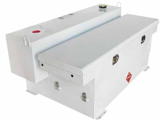 warm weather Leak-Proof Paddle Handles 499000 Chest & 498000 Tank Heavy-Duty Brackets For securing the tank to the bed Center Baffles Add extra strength and control flow of contents!