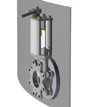 The ratchet wrench enables fast and easy operation of the valve in spite of the wall installation. TV has a valve body, gate and retainer ring in stainless steel.