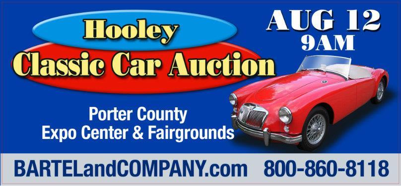 This page was last updated August 9, 2017 at 9 am Welcome to the: Hooley Auction Car List Valparaiso 2017 Porter
