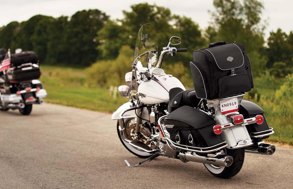 2013 HARLEY DAVIDSON GENUINE MOTOR PARTS & ACCESSORIES luggage Gear up for the road.