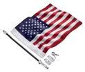 (Flags are designed for parade use only and will not withstand high-speed use.