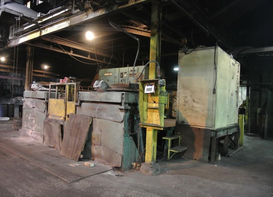 FURNACES 1998 AJAX 1500KW PACER 180-0 HZ WITH 1 TON FURNACE, TRANSFMER AND BUSS 1986 AJAX 1000KW 00 HZ WITH 1