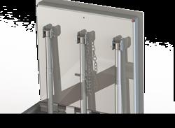 Tray Depths (50mm, 80mm, 100mm) Safety Grid Gas Struts (for smaller sizes) Kent lift assist Mechanical struts (for