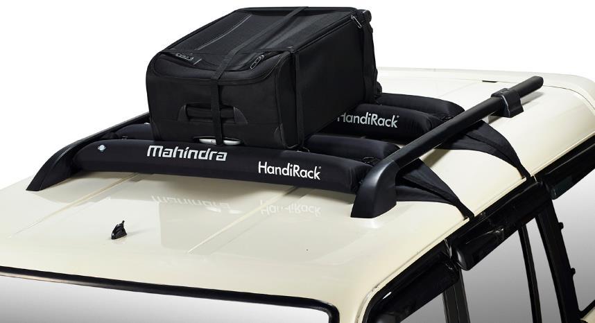 HANDI RACK CARRIER Do it yourself removable inflatable roof carrier. Suitable for most vehicles Easy to fit, noiseless and durable Comes with high displacement pump to inflate easily.