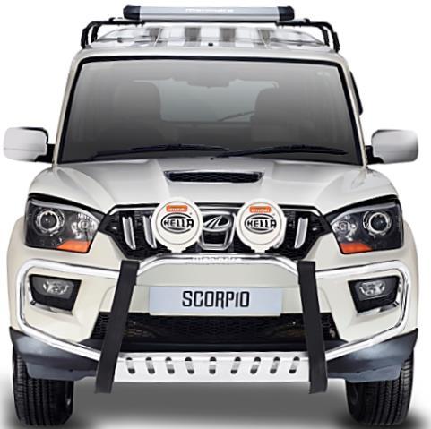 ADVENTURE SERIES COMET 500 FF LAMPS Embodies the spirit of exploration with Mahindra Adventure branding Aluminum vapour coated reflector Light weight construction Sturdy shock resistant housing Easy