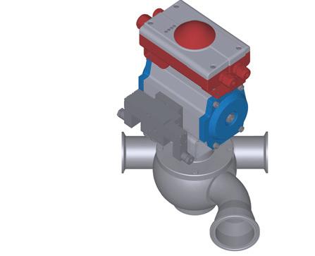4.2 Venturi Powder Control Valve LAUFER Venturi powder control valves are designed to enable smooth flow