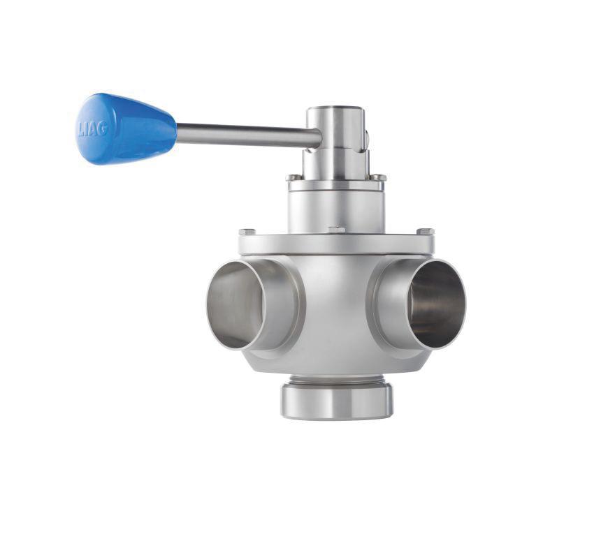 LAUFER FREE FLOW SHUTTER VALVES (ARC VALVES) Ideal for pasty media and hygienic pigging processes 2 LAUFER free flow shutter valves have been designed according to hygienic