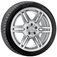 Mercedes-Benz and AMG light-alloy wheels for the E-Class ıncenıo light-alloy wheels Standard and optional AMG light-alloy wheel On all