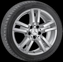 dealer to find out about using snow chains with your light-alloy wheels 17 8.5 J x 17 ET 49 RA 255/40 R17 A207 401 1002 7X07 18 8.
