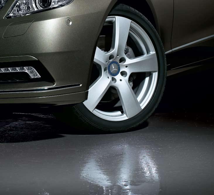 1 2 3 4 5 Mercedes-Benz light-alloy wheels Hub caps Mud flaps Rim locks
