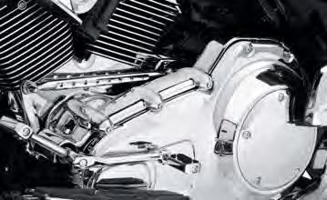 chromeplating. It completes the look of your powertrain without the hassle of troublesome exchange programs.