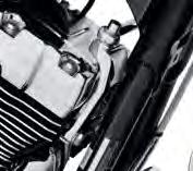 Kit includes chrome mounting hardware. 16205-10 $129.95 Fits 08-later Touring models. A. STARTER COVER CHROME C.