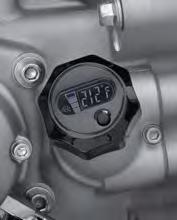 The waterproof LCD readout operates on a long-lasting, replaceable lithium coin-type battery (CR2032 3V, P/N 66000107).