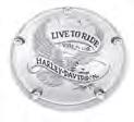 542 ENGINE TRIM Derby, Timer & Air Cleaner Trim A. THE HARLEY-DAVIDSON LIVE TO RIDE COLLECTION CHROME Live To Ride, Ride to Live.