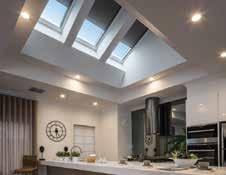 GGU ^ Manual Blinds for Fixed Skylights require ZXT 200 rod control for out-of-reach situations.