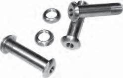 0 Stainless Steel SBH8058 10mm x 1.0 Zinc Jam Nut Unions & Adapters Part No.