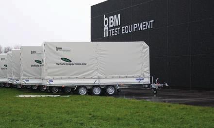 BM Trailer solution BM has developed a unique transport frame system, which can be