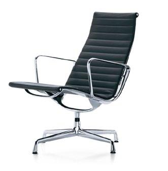 EA 115, EA 116 Charles & Ray Eames, 1958 EA 116 /EA 115 The chairs in the Aluminium Group are the best known design by Charles and Ray Eames.