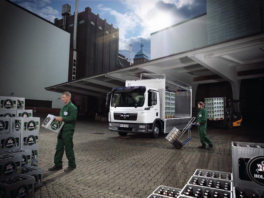 Trucks TGX/TGS: transport efficiency to the power of two.