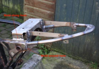 Is there any welding required? Yes, the new frame bracket will need to be welded in place re there instructions with the kit? Yes, there is a very detailed build manual provided with the kit.