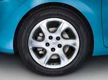 STYLING Alloy wheel kit 15". Sleek twin-5-spoke 15 alloy wheel. Suitable for 195/65 R15 tyres.