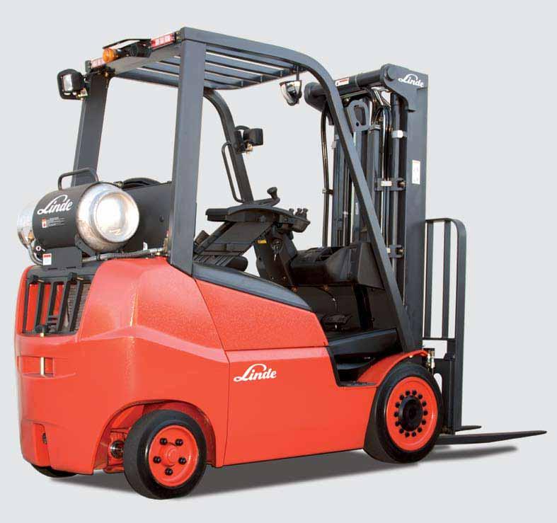Linde Technology. The new hydrostatic, cushion-tire truck series sets the standard.
