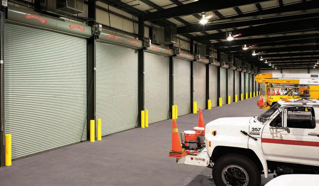 Rolling Ser vicedoor Systems The breadth of Overhead Door Corporation s rolling service door product line ensures that your project specifications will be met with ease and style.