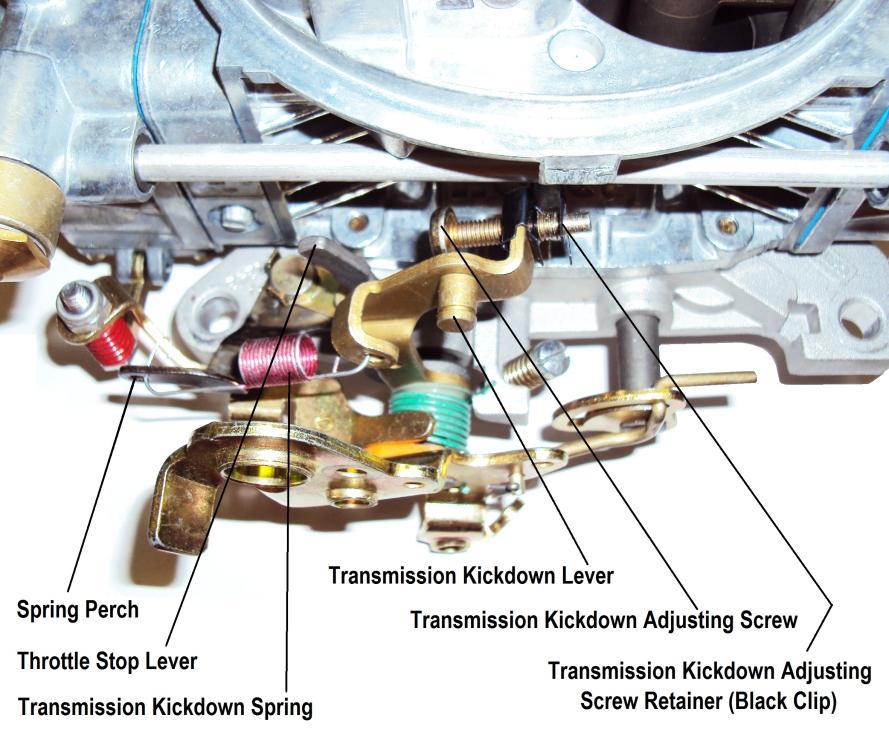 Figure 2 Ford applications 3. Remove the lock out screw from the kickdown lever (Figure 4)