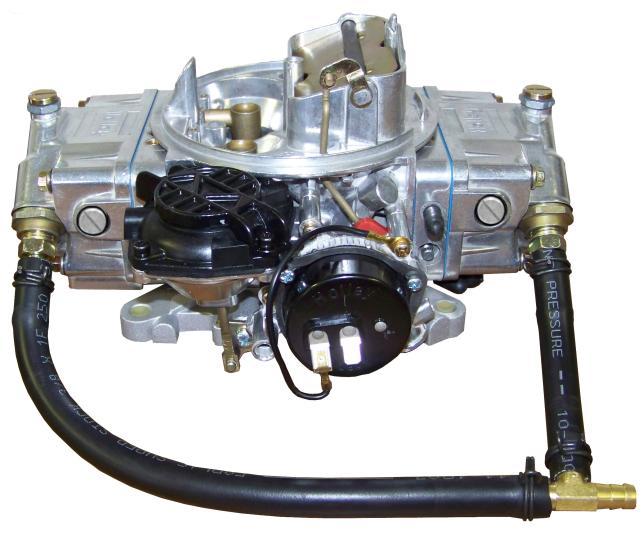 A. The full manifold vacuum source in the front of the throttle body provides vacuum for proper operation of the air cleaner, the pump diverter valve (if equipped), AC/Cruise, and/or the temperature