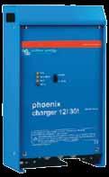 phoenix battery charger [ 12V: 30-50 A ] [ 24V: 16-25 A ] characteristics Adaptive 4-stage charge characteristic: bulk - absorption - float - storage The Phoenix charger features a microprocessor