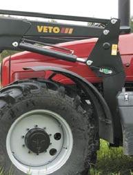 Safe and quick When the tractor delivers more strength, Veto does the same. If farmers want to work faster, our loaders make sure that they can.