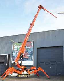 spider cranes The main focus for Jekko this year is on the SPX 424 CDH The new Heoflon C6 and new four tonne tracked carrier on the J T Cranes stand at Vertikal Days c&a Jekko is finding success