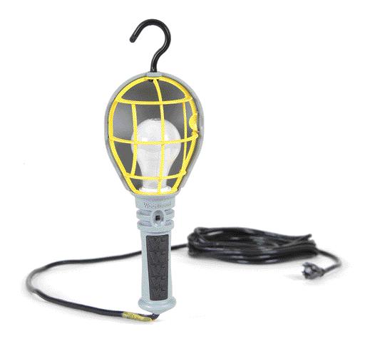 PORTABLE LIGHTING HAND LAMPS General Duty, Incandescent, 100W Pro-Yellow incandescent hand lamps provide maximum economy and worker safety for general duty environments.