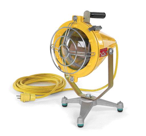 PORTABLE LIGHTING WIDE AREA LAMPS Wet Location, Incandescent Floodlight, 500W Woodhead offers an extensive line of wet location lighting solutions that meet and exceed the OSHA requirements for wet