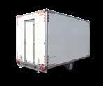 Series 5000 Box trailers SINGLE-AXLE Our closed box trailers are offering a perfect protection for sensitive products. Dry and safe that is how sensitive products have to be transported.